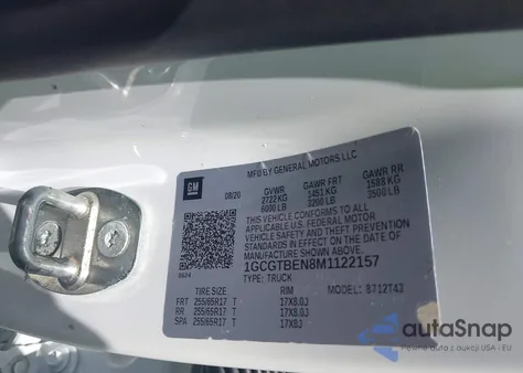 2021 Chevrolet Colorado 4Wd Long Box Wt from USA, damaged, VIN 1GCGTBEN8M1122157